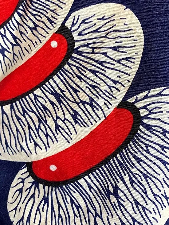 NEW Zuri Shirt Dress in Rare Nuclear Pattern Size Small - Picture 3 of 7